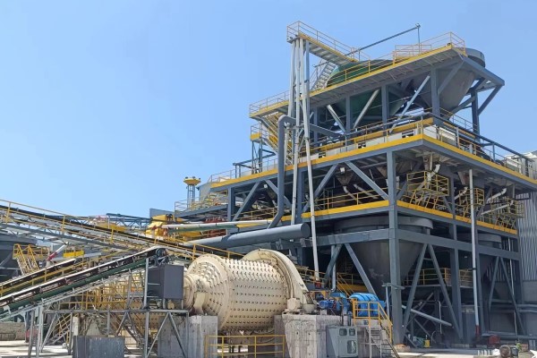 Glass sand washing plant